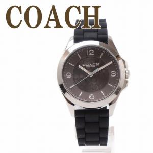 訳ありコーチ COACH 時計 メンズ 腕時計 ラバーベルト ウォッチ ブラック黒 CA145038...