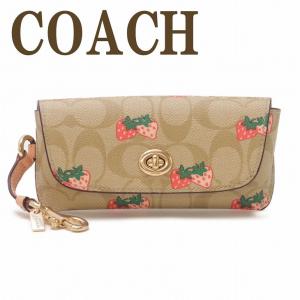 COACH（コーチ） サングラスケース メンズ レディース 革 ブラウン