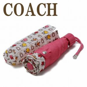 コーチ COACH 傘 折りたたみ傘 かさ カサ レディース ロゴ 花柄 ピンク CF363IMCAH｜zeitakuya