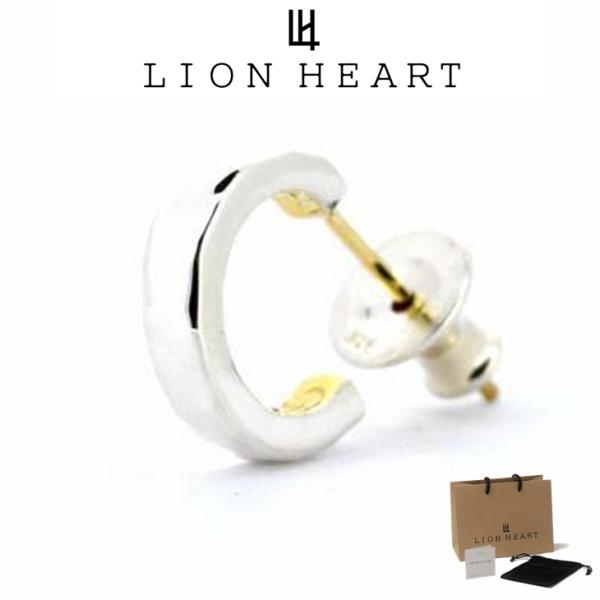 ライオンハート ピアス メンズ プルメリア ハワイアン フープ ピアス SV925 K10 K18 ...