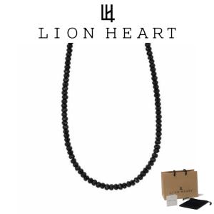 ライオンハート ネックレスチェーン メンズ ブラックスピネルネックレス スモール SV925 LH-01NC0098 LION HEART クリスマス 誕生日 プレゼント ギフト 彼氏  ネ｜zeitakuya