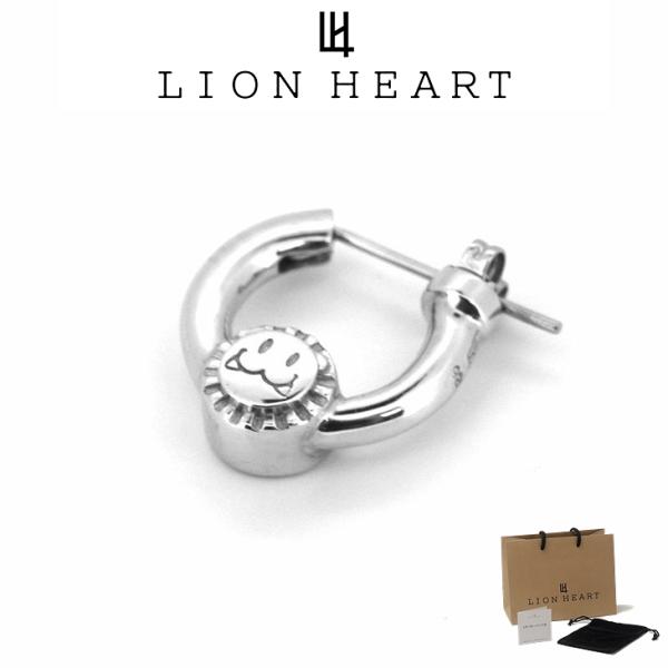 ライオンハート ピアス メンズ クロッシングピアス ビーズリング SV925 サージカルステンレス ...