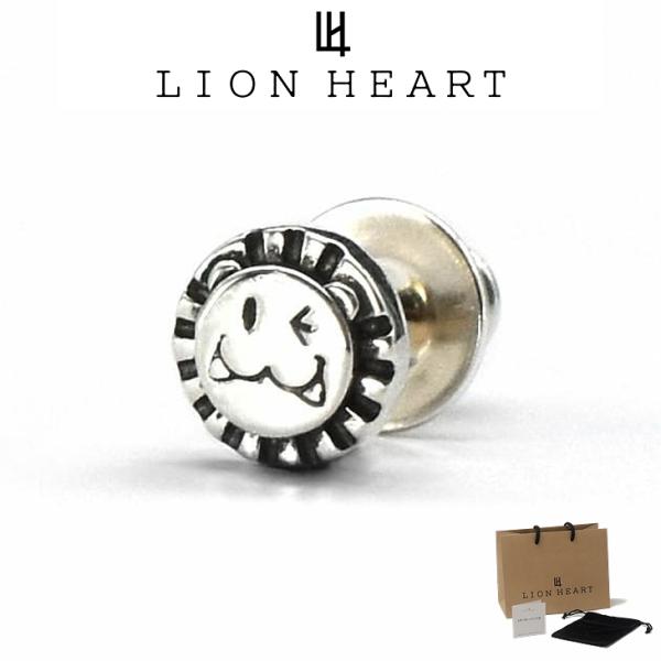 ライオンハート ピアス メンズ シャープスタッズピアス wink SV925 LH-1EA140 L...
