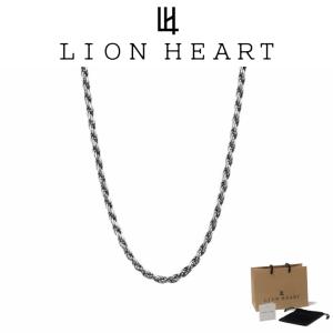 ライオンハート ネックレスチェーン メンズ スモールシルバーチェーンネックレス ロープ SV925 LH-1NC039E LION HEART クリスマス 誕生日 プレゼント ギフト 彼｜zeitakuya