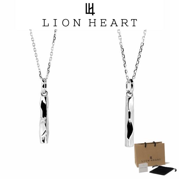 ライオンハート ネックレス メンズ レディース マジカルフラグメント バー ペアネックレス SV92...