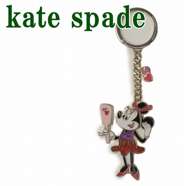 ケイトスペード KateSpade キーホルダー アクセサリー キーリング ディズニー ミニー WO...