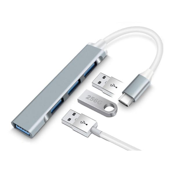 TYPE-C → USB ハブ　ハイブリッド型 USB3.0 USB 2.0 コンパクトタイプ バス...