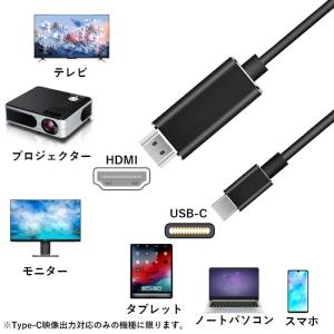type-c → HDMI 変換ケーブル us...の詳細画像1