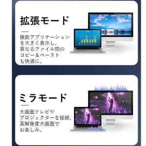 type-c → HDMI 変換ケーブル us...の詳細画像4
