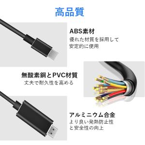 type-c → HDMI 変換ケーブル us...の詳細画像5