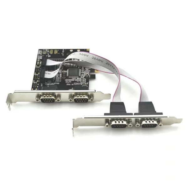 シリアル 4ポート増設 PCI Expressインターフェースカード 4x RS232Cポート拡張用...
