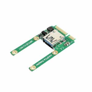 ノートパソコンmini PCI-e　→ USB 2.0 変換ボード変換アダプター｜zekey