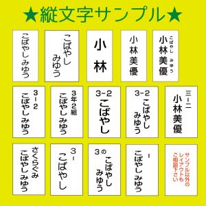 お名前入りゼッケン(小 2cm〜10cm) 洗...の詳細画像5
