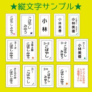 お名前入りゼッケン ステッチタイプ(5cm〜2...の詳細画像3