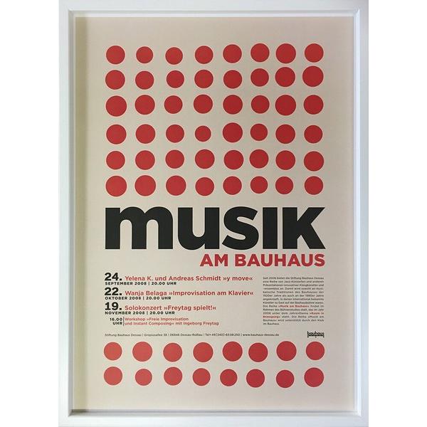 アートフレーム バウハウス Bauhaus Musik am Bauhaus2