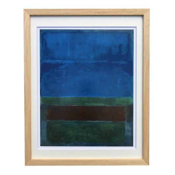 アートフレーム マーク・ロスコ Mark Rothko Untitled,1952 (Blue,Gr...