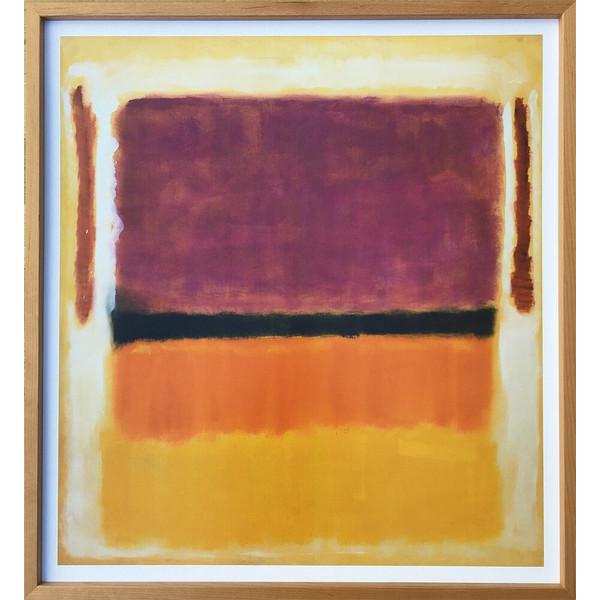 アートフレーム  Mark Rothko UNTITLED (VIOLET, BLACK, ORAN...