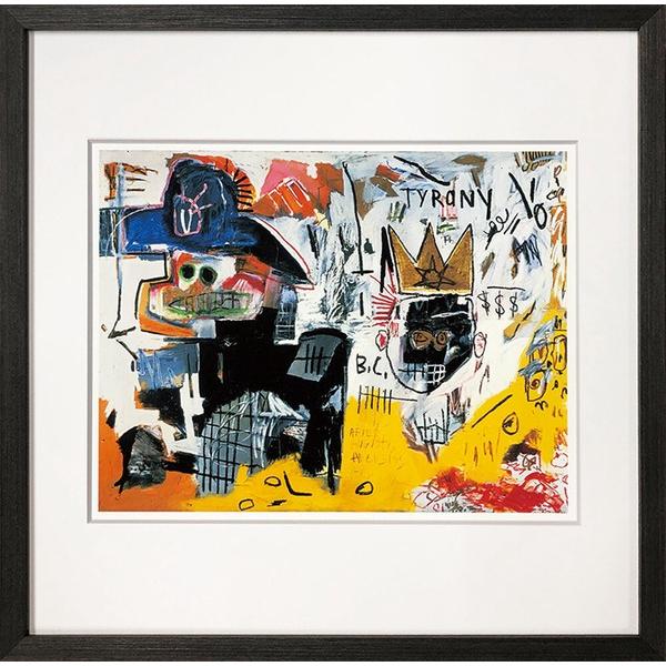 アートフレーム バスキア Jean-Michel Basquiat Untitled (Tyrany...