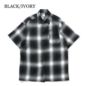 CalTop半袖シャツチェック柄S/S SHIRT  PLAID#2000｜zelkovashop