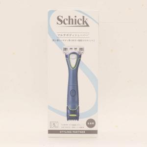 シック Schick マルチ ボディ シェーバー (刃付き + 替刃1コ) トリマー スキンガード付き 5枚刃｜zembuzembu