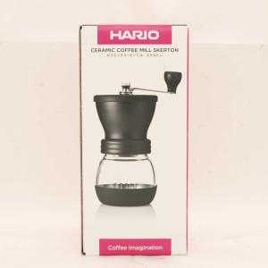 HARIO(ハリオ) コーヒーミル ブラック セラミック スケルトン