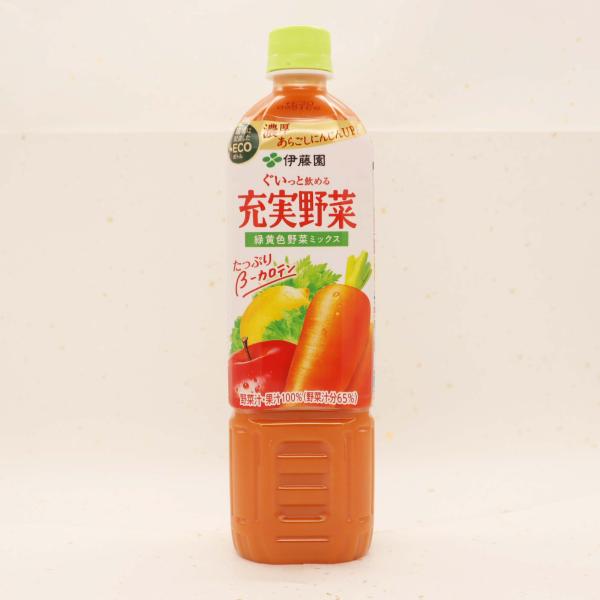 伊藤園 充実野菜 緑黄色野菜ミックス 740g×15本 エコボトル