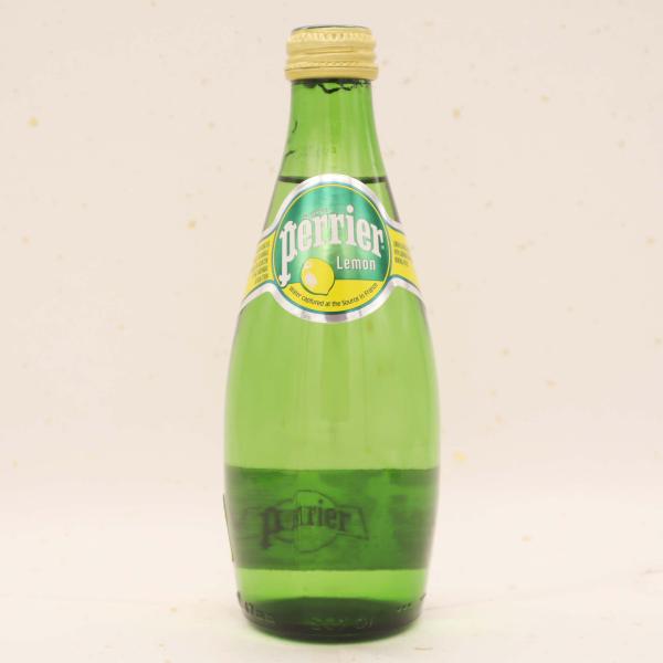 Perrier(ペリエ) レモン 瓶 330ml×24本  正規輸入品  (フランス 産 ナチュラル...