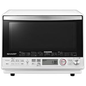 シャープ 過熱水蒸気 オーブンレンジ 2段調理 31L ホワイト RE-SS10-XW