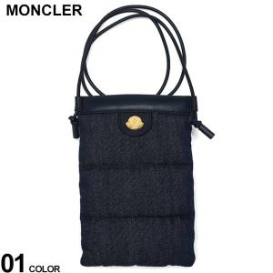 MONCLER (モンクレール) デニム地 キルティング フォンケース バッグ PUFFY PHONE CASE MCL6B00001M4042｜zen