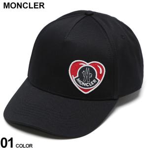 MONCLER (モンクレール) ハートロゴワッペン キャップ MC3B000320U162｜zen