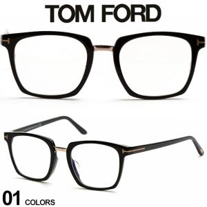 トムフォード メンズ TOM FORD ロゴ クリアレンズ フレーム ブランド