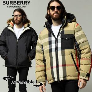 BURBERRY バーバリー リバーシブル チェック ダウンジャケット RUTLAND ブランド メンズ アウター ブルゾン ダウン BB8033115