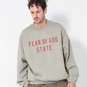 ESSENTIALS エッセンシャルズ ロゴニット セーター Mサイズ upper-gate_fog-crewnknit_1