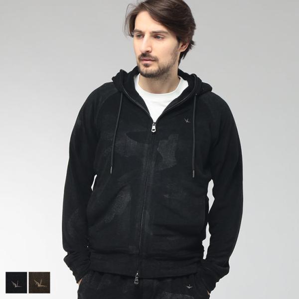 ウノ ピュ ウノ ウグァーレ トレ リラックス 1PIU1UGUALE3 RELAX メンズ パーカ...