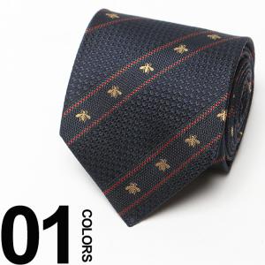 ★美品/現行★ グッチ 高級シルクネクタイ GG柄 ビー ネイビー 楽天市場】グッチ GUCCI ネクタイ GG柄 蜂 ビー ストライプ