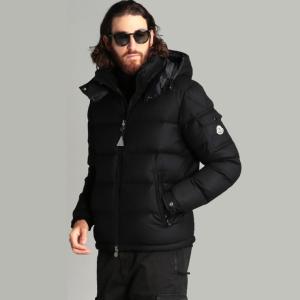 モンクレール メンズ ダウンジャケット MONCLER ウール フード