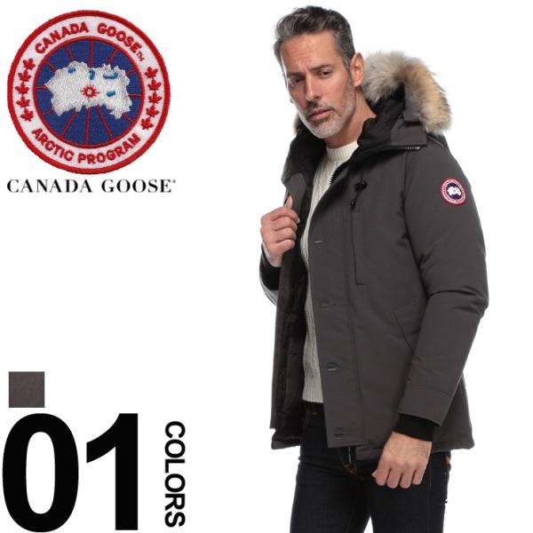 カナダグース ダウンジャケット CANADA GOOSE パーカー コヨーテファー フード ブルゾン...