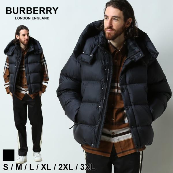 バーバリー メンズ ブルゾン BURBERRY ブランド ダウンジャケット ダウン デタッチャブルス...