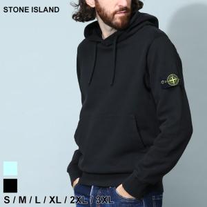 Lサイズ STONE ISLAND ストーンアイランド ロゴ フーディー-