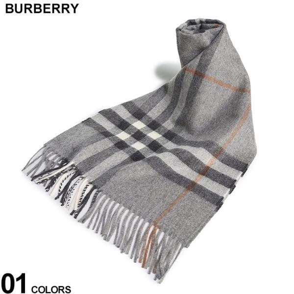 バーバリー マフラー BURBERRY レディース バーバリーチェック カシミアスカーフ ブランド ...