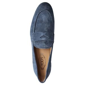 トッズ TODS スウェード ローファー メン...の詳細画像4