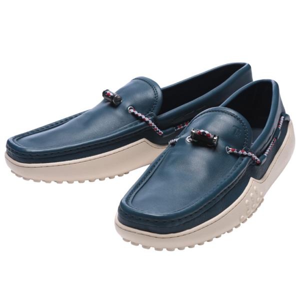 トッズ シューズ 靴 TOD'S メンズ ドローコード デッキシューズ T本革 DXXM24C0CW...