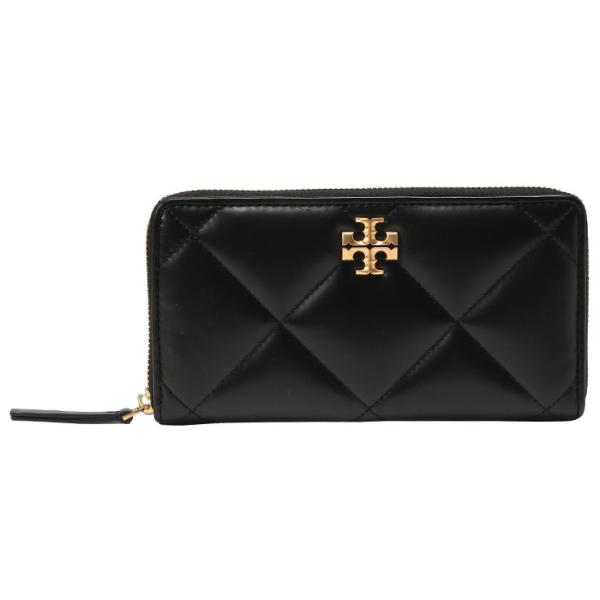 トリーバーチ TORY BURCH レディース 長財布 キラ ダイヤモンドキルト ラウンドジップ ロ...