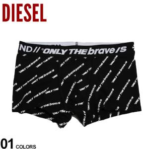 ディーゼル メンズ ボクサーパンツ DIESEL ONLY THE BRAVE ロゴ 総柄 ボクサーブリーフ UMBX-DAMIEN ブランド 下着 アンダーウェア DSCIYKWAXS｜zen