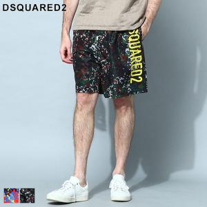 ディースクエアード パンツ ショートパンツ DSQUARED2 ハーフパンツ メンズ 水着 ロゴ 大きいサイズあり D2D7BM14670｜zen