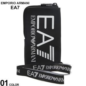 アルマーニ スマホケース EMPORIO ARMANI EA7 エンポリオアルマーニ メンズ ロゴ バッグ EA72451023R910｜zen