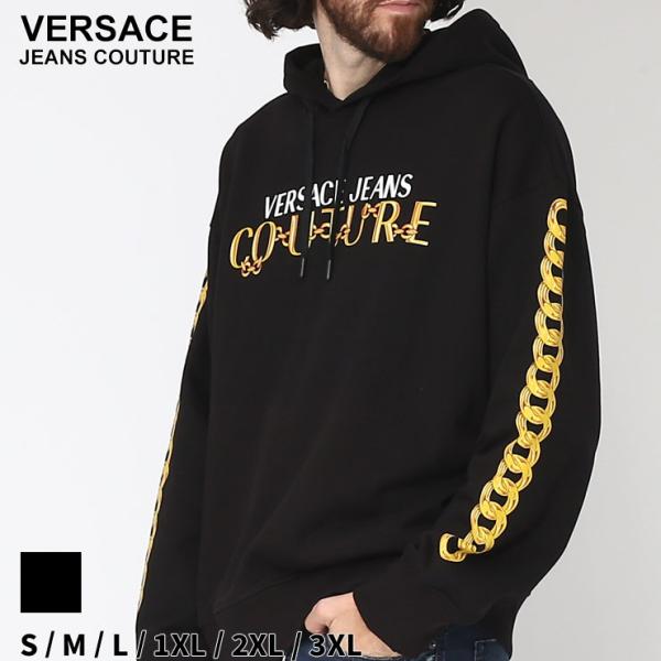 ヴェルサーチェ パーカー VERSACE JEANS COUTURE ベルサーチ メンズ スウェット...