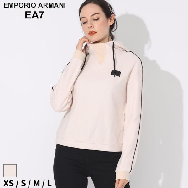 アルマーニ パーカー EMPORIO ARMANI EA7 エンポリオアルマーニ レディース フーデ...