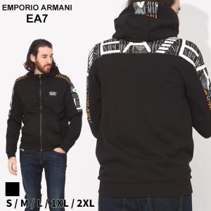 アルマーニ パーカー EMPORIO ARMANI EA7 エンポリオアルマーニ メンズ スウェット ロゴ ブランド EA73DPM74PJEQZ｜ゼンオンライン