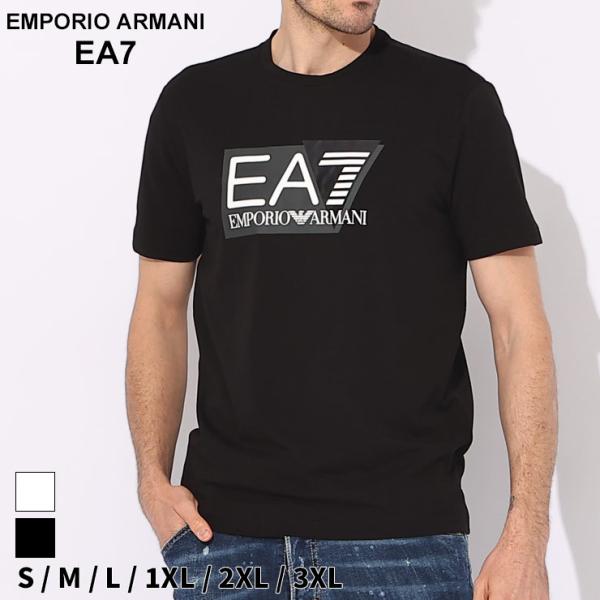 アルマーニ Tシャツ EMPORIO ARMANI EA7 エンポリオアルマーニ メンズ ロゴ EA...